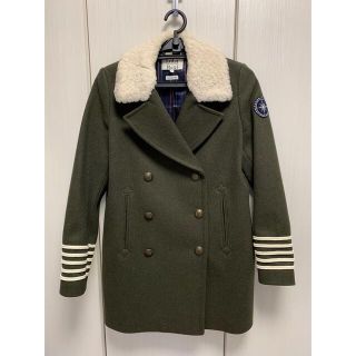 トミーヒルフィガー(TOMMY HILFIGER)のレディース　コート(ピーコート)