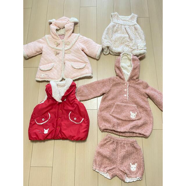 coeur a coeur(クーラクール)のクーラクール 子ども服５枚セット キッズ/ベビー/マタニティのキッズ服女の子用(90cm~)(パンツ/スパッツ)の商品写真