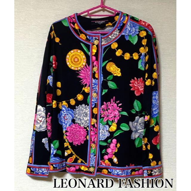 LEONARD(レオナール)のLEONARD FASHION ☆ 美品 プリント シャツ レディースのトップス(シャツ/ブラウス(長袖/七分))の商品写真