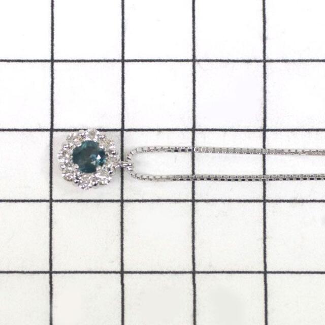 希少 Pt グランディディエライト ダイヤモンド ネックレス 0.361ct レディースのアクセサリー(ネックレス)の商品写真