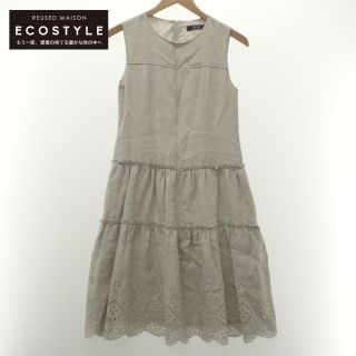 5ページ目 - フォクシー(FOXEY) リネン ひざ丈ワンピース(レディース