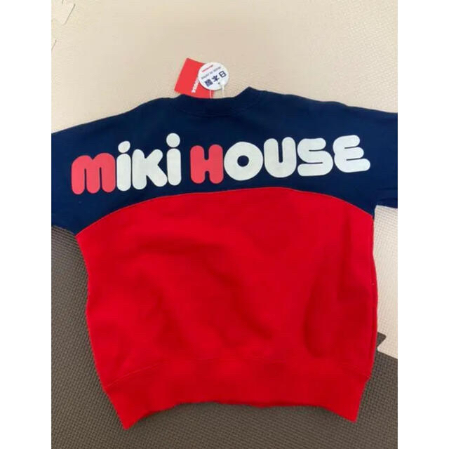 mikihouse(ミキハウス)のミキハウス　トレーナー90 キッズ/ベビー/マタニティのキッズ服男の子用(90cm~)(その他)の商品写真