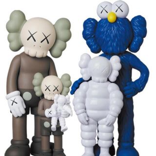 メディコムトイ(MEDICOM TOY)のKAWS FAMILY BROWN/BLUE/WHITE(その他)