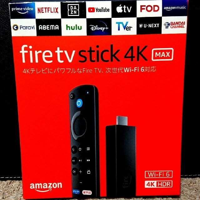 【新品未使用】fire tv stick 4k MAX