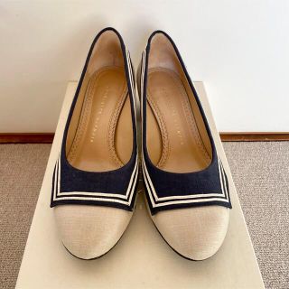 シャルロットオリンピア(Charlotte Olympia)の【新品未使用】CHARLOTTE OLYMPIA セーラーパンプス(ハイヒール/パンプス)