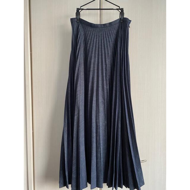 MADISON BLUEプリーツロングスカート02寸法サイズ