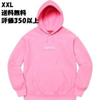 シュプリーム(Supreme)のBox Logo Hooded Sweatshirt Pink XXL(パーカー)