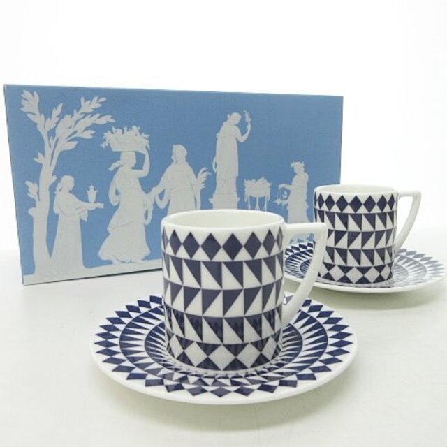 WEDGWOOD - ウェッジウッド デミタス カップ ソーサー 2客セット の ...