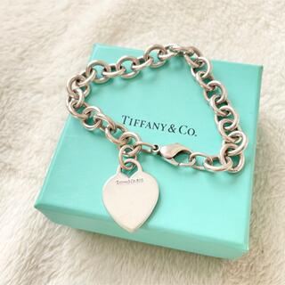 ティファニー(Tiffany & Co.)のTiffany ティファニー ハート タグ ブレスレット silver925(ブレスレット/バングル)