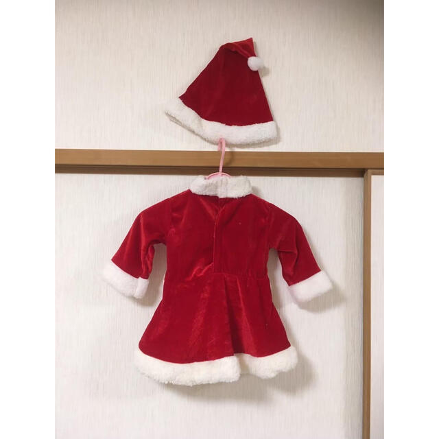 ベビー サンタ コスプレ クリスマス 子供服 可愛い サンタ コスチューム キッズ/ベビー/マタニティのキッズ服女の子用(90cm~)(ワンピース)の商品写真