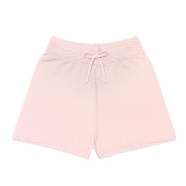 Katie♡フレンチキス スカラップショートパンツ　ピンク ショートパンツ