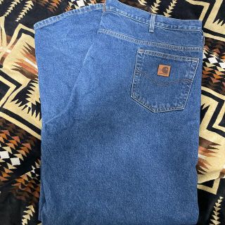 カーハート(carhartt)のカーハート　デニム　裏地チェック(デニム/ジーンズ)