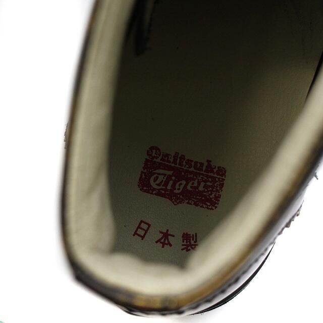 Onitsuka Tiger(オニツカタイガー)のオニツカタイガー ハイカット スニーカー シューズ 27cm 黒 ゴールド メンズの靴/シューズ(スニーカー)の商品写真