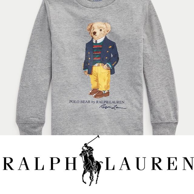 POLO RALPH LAUREN(ポロラルフローレン)の【るるくるりママ様専用】ポロベア コットン Tシャツ 4T 新品タグ付 キッズ/ベビー/マタニティのキッズ服男の子用(90cm~)(Tシャツ/カットソー)の商品写真