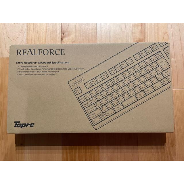 【中古】REALFORCE 91U【生産終了品】日本語 変荷重 箱付き スマホ/家電/カメラのPC/タブレット(PC周辺機器)の商品写真