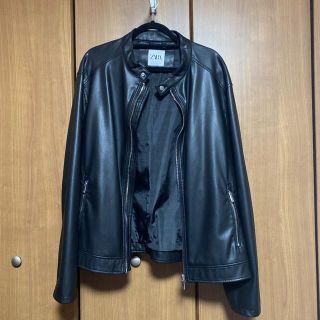 ザラ(ZARA)のライダースジャケット　レザージャケット(レザージャケット)