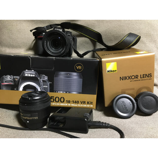 Nikon - d7500 18-140mmレンズキット& 50mm単焦点
