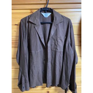 サンシー(SUNSEA)のSUNSEA 19SS LINEN GIGOLO SHIRT リネンジゴロシャツ(シャツ)