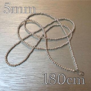 ロンハーマン(Ron Herman)の5mm ナバホパール　デザインネックレス　180cm(ネックレス)