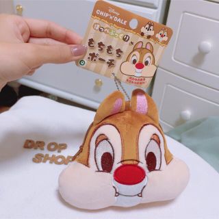 ディズニー(Disney)の𓊆 新品 デール もちもちぬいぐるみポーチ 𓊇 (ぬいぐるみ)