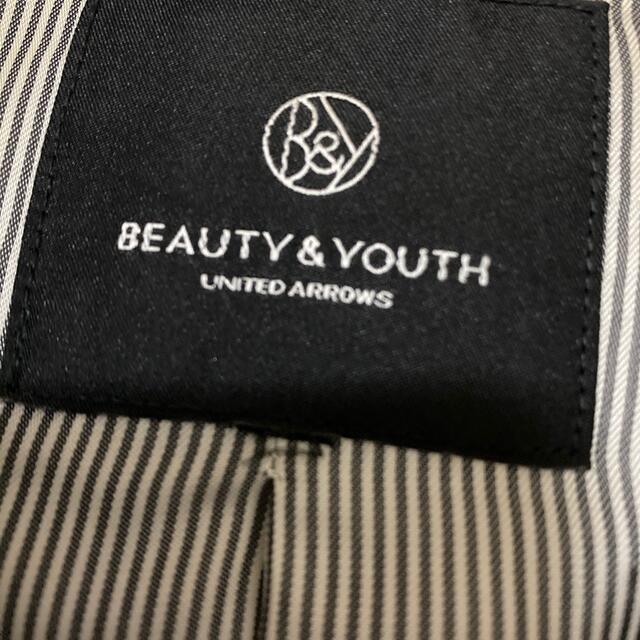 BEAUTY&YOUTH UNITED ARROWS(ビューティアンドユースユナイテッドアローズ)のビューティアンドユース　ジャケット レディースのジャケット/アウター(ノーカラージャケット)の商品写真