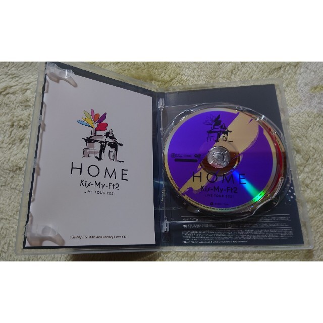 Kis-My-Ft2(キスマイフットツー)の【中古】Kis-My-Ft2 Live DVD 「HOME」 エンタメ/ホビーのDVD/ブルーレイ(ミュージック)の商品写真