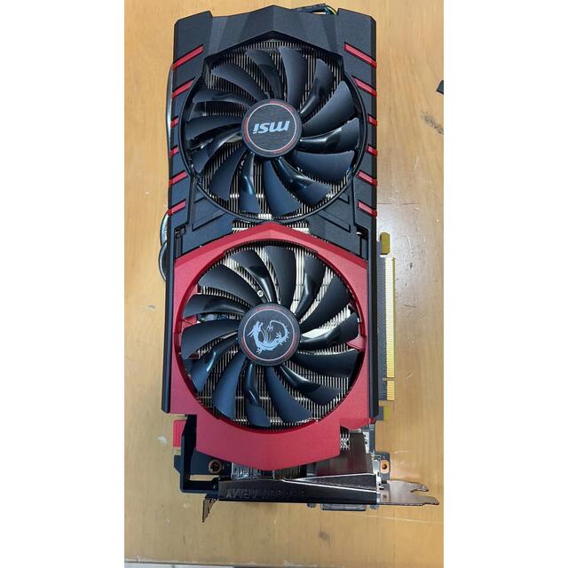 NVIDIA MSI GeForce GTX 980 GAMING 4G　動作品2790mm