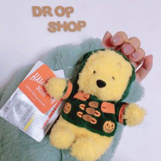 ディズニー(Disney)の𓊆 新品 Disney ハロウィンプーさんバッチぬいぐるみ 𓊇 (ぬいぐるみ)