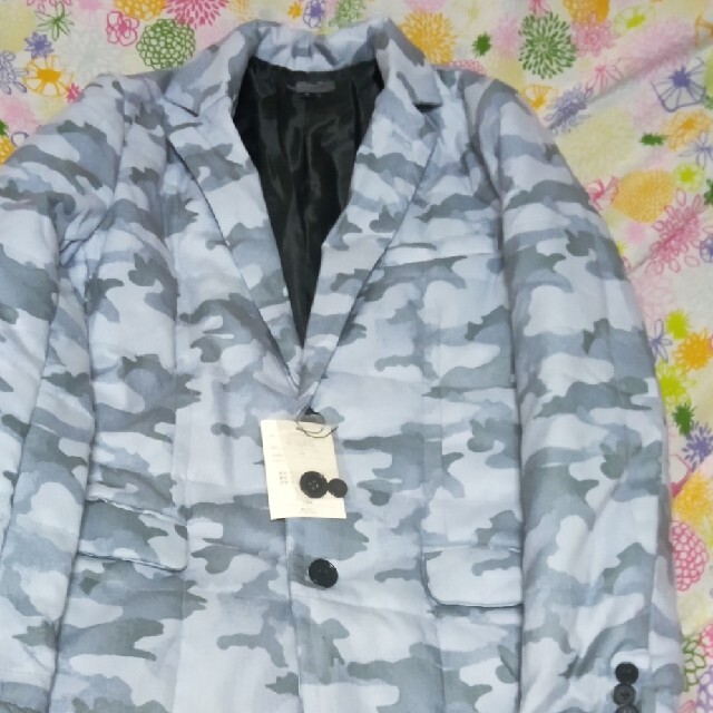 キルティングジャケット迷彩柄 レディースのジャケット/アウター(テーラードジャケット)の商品写真