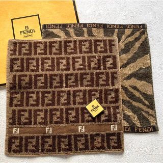 フェンディ(FENDI)のフェンディ★タオルハンカチ ② ★新品未使用★2枚セット(ハンカチ)