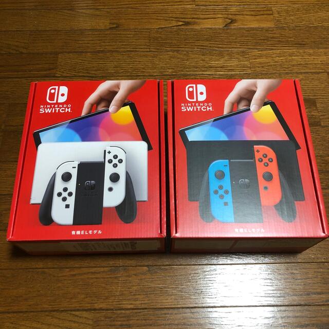 新品未開封 Nintendo Switch(有機EL・ホワイト)2台