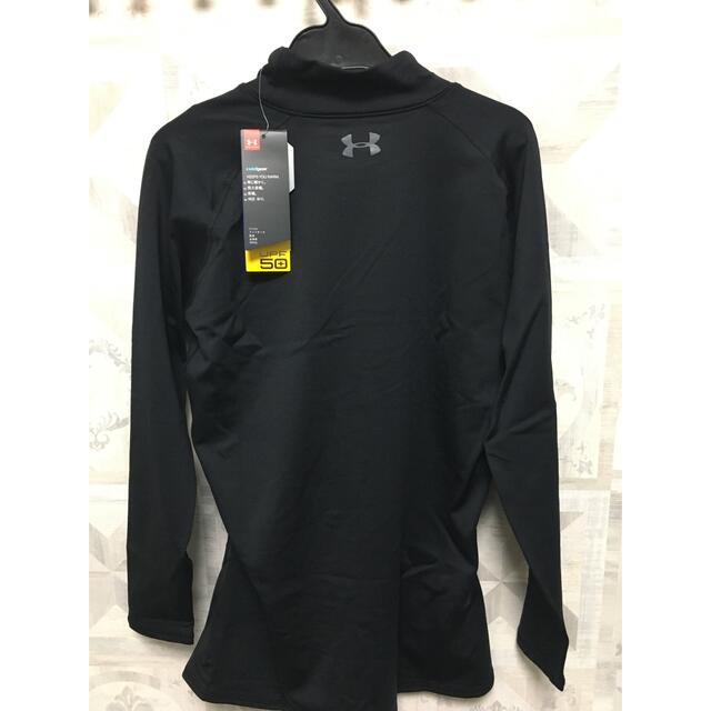 UNDER ARMOUR(アンダーアーマー)のUNDER ARMOUR メンズ　ゴールドギア　フィッティドLSモック　Mサイズ スポーツ/アウトドアのゴルフ(ウエア)の商品写真