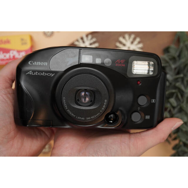 Canon(キヤノン)の【動作品】Canon new AutoBoy 嬉しいキャプション機能 スマホ/家電/カメラのカメラ(フィルムカメラ)の商品写真