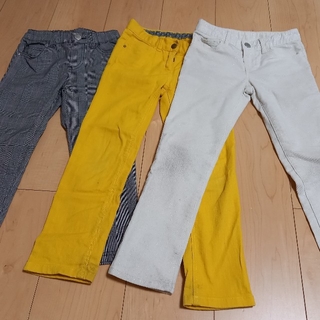 プチバトー(PETIT BATEAU)のゆこ☆様専用、黄色パンツ110(パンツ/スパッツ)