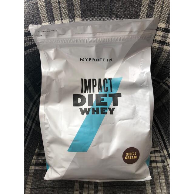 MYPROTEIN(マイプロテイン)のマイプロテイン　impact diet whey 2.5kg クッキー&クリーム 食品/飲料/酒の健康食品(プロテイン)の商品写真