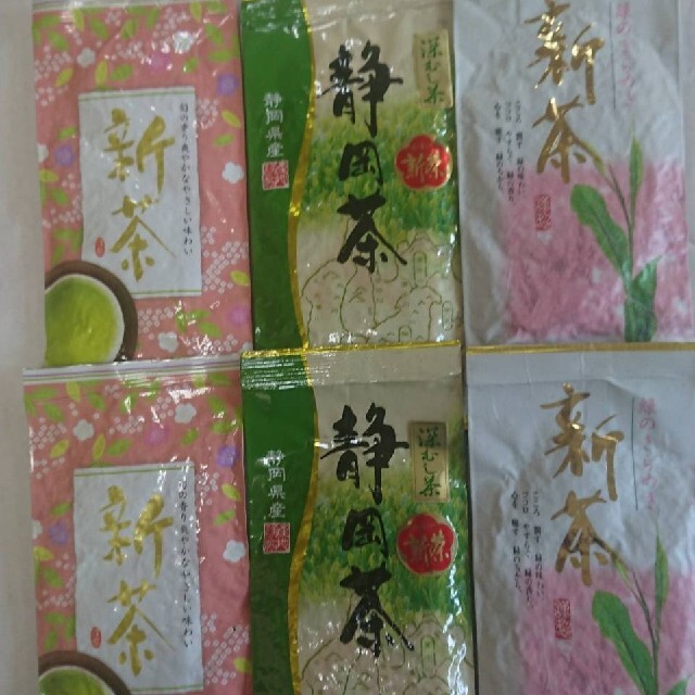 静岡茶 深蒸し茶 飲み比べ100g6袋 日本茶 緑茶 食品/飲料/酒の飲料(茶)の商品写真