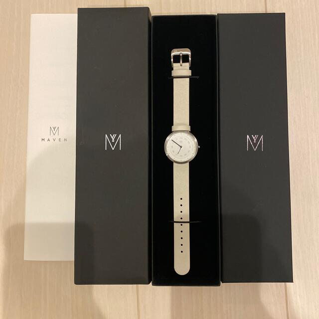 MAVEN DRIZZLE OFFWHITE 34mm レディースのファッション小物(腕時計)の商品写真