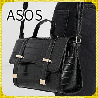 asos - 【海外限定】ASOS サッチェルクロスボディバック【新品未使用 ...