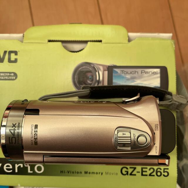 JVC Everio ハイビジョンメモリームービー GZ-E265-N スマホ/家電/カメラのカメラ(ビデオカメラ)の商品写真