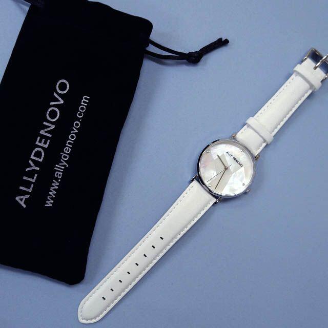 【むほどに】 アリーデノヴォ ALLY DENOVO 腕時計 レディース 36mm AF5003-9 GAIA PEARL クォーツ ピンク