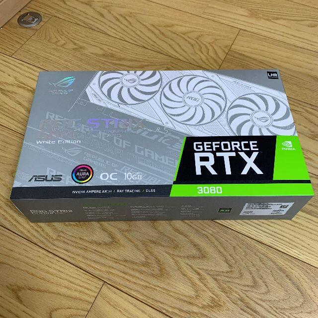 PCパーツ ROG-STRIX-RTX3080-O10G-WHITE-V2