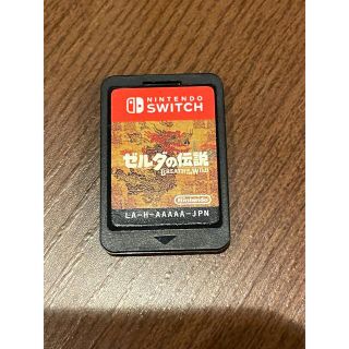 ニンテンドースイッチ(Nintendo Switch)のゼルダの伝説　ブレスオブザワイルド(携帯用ゲームソフト)