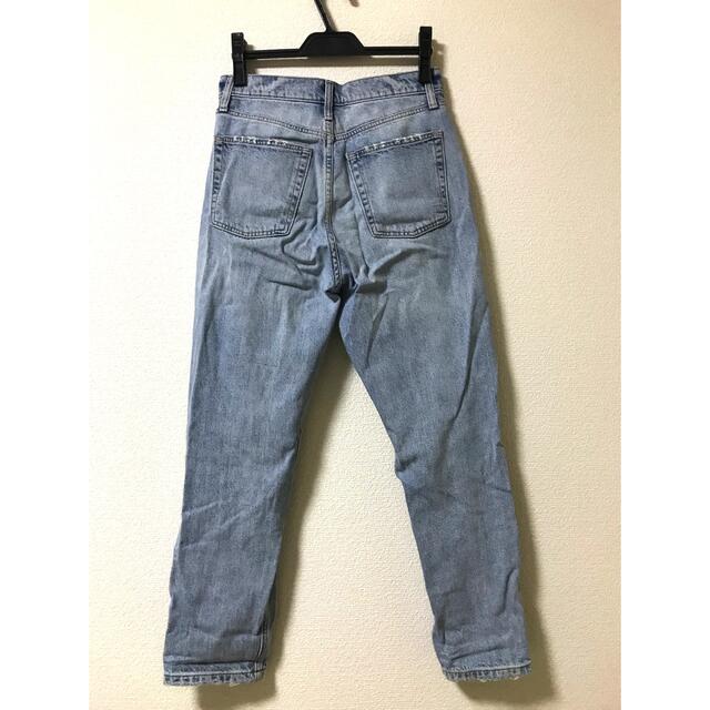 GAP(ギャップ)のGAP DENIM ギャップ デニム パンツ ジーンズ テーパード ダメージ加工 レディースのパンツ(デニム/ジーンズ)の商品写真