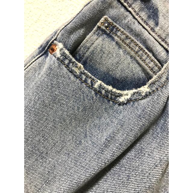 GAP(ギャップ)のGAP DENIM ギャップ デニム パンツ ジーンズ テーパード ダメージ加工 レディースのパンツ(デニム/ジーンズ)の商品写真