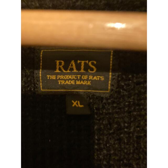 RATS - RATS NATIVE MOHAIR KNIT CARDIGANの通販 by ゆうくん RATS - RATS NATIVE MOHAIR KNIT CARDIGANの通販 by ゆうくん