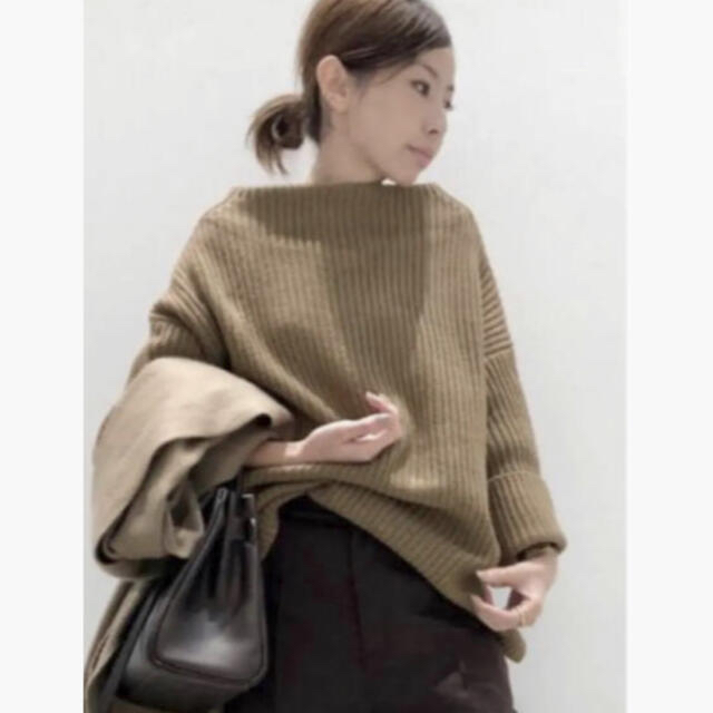 L'AppartementボートネックアゼKNIT