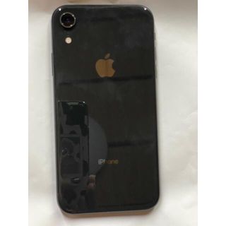 アイフォーン(iPhone)のiPhone XR Black 128 GB SIMフリー(スマートフォン本体)