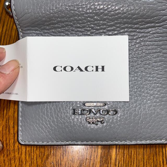 COACH(コーチ)のコーチ 折りたたみ本革財布 レディース【新品未使用保証書付】 レディースのファッション小物(財布)の商品写真