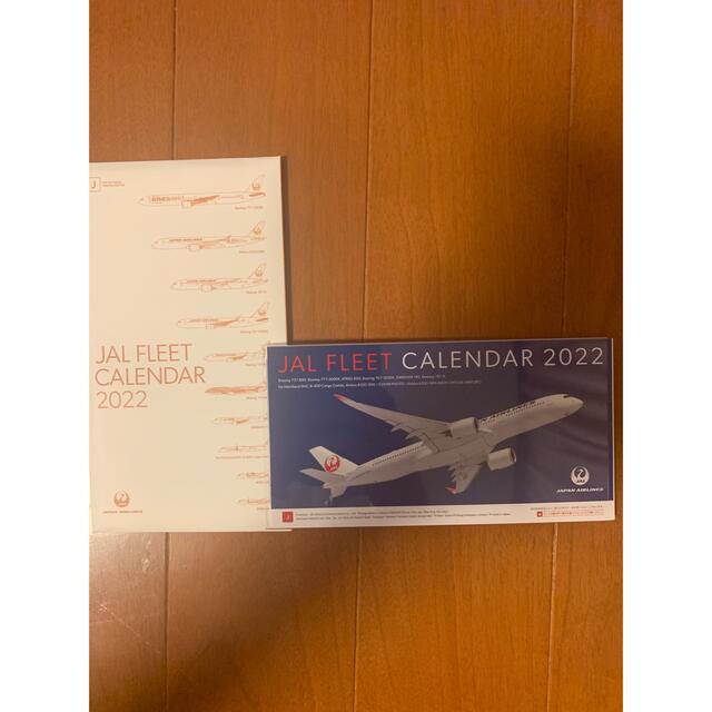 JAL(日本航空)(ジャル(ニホンコウクウ))のJAL 卓上カレンダー　2022 インテリア/住まい/日用品の文房具(カレンダー/スケジュール)の商品写真