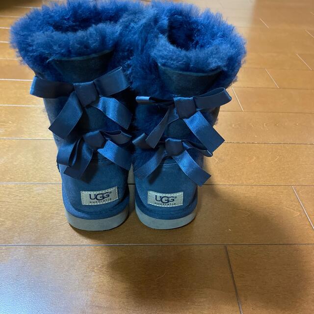 UGG ムートンブーツ 23センチ ネイビー